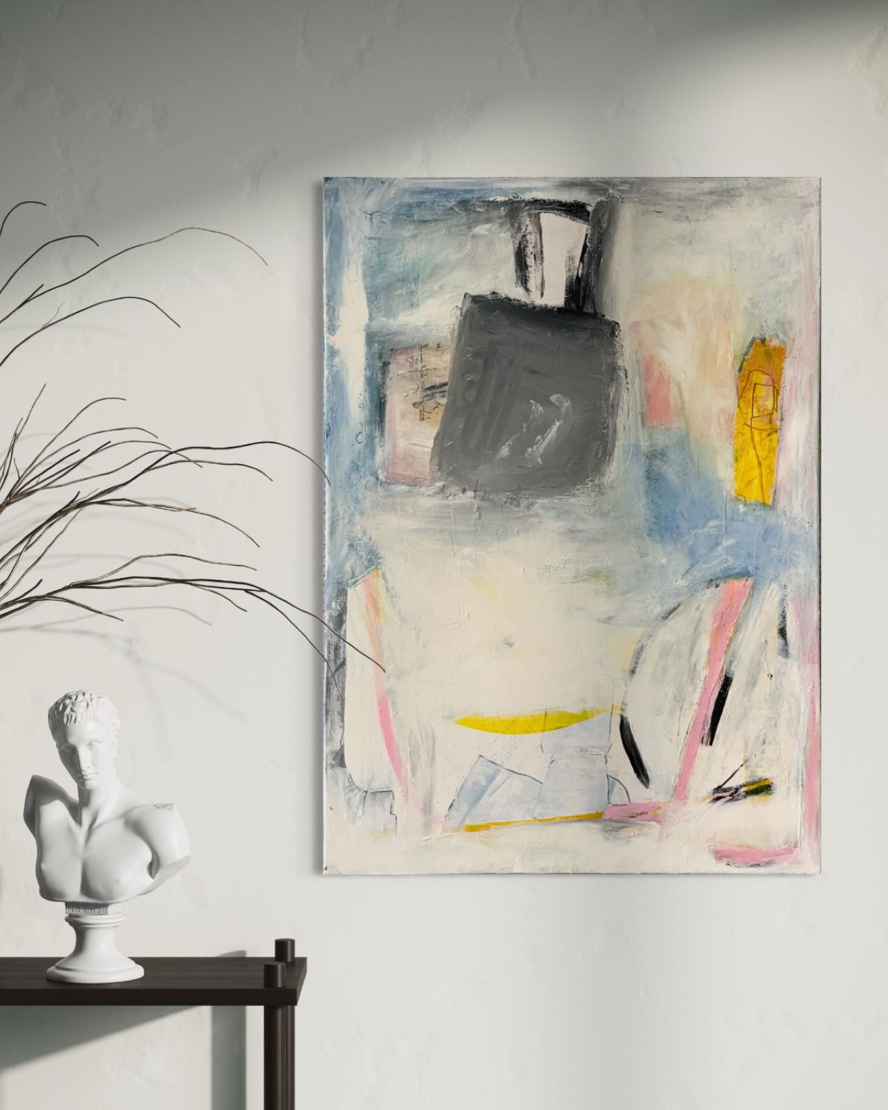Abstrakt maleri av Ingerlise Størksen, nr. 14